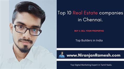 Top Builders in Chennai: List of Real Estate Developers.